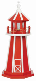 Cardinal Red and White Hybrid Lighthouse P2600