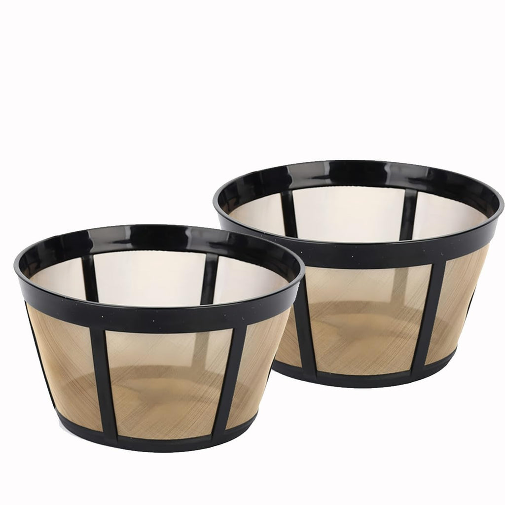 Reusable Stainless Steel Mesh Coffee Filter 2 Pack S1575