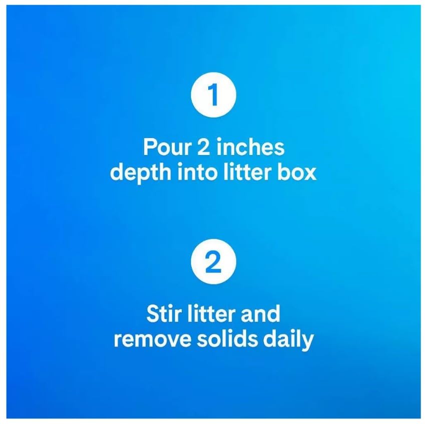 Cat Litter, Calm Aloe Scent with Vitamin E, Non-Clumping, Low Dust, 8 lbs I536