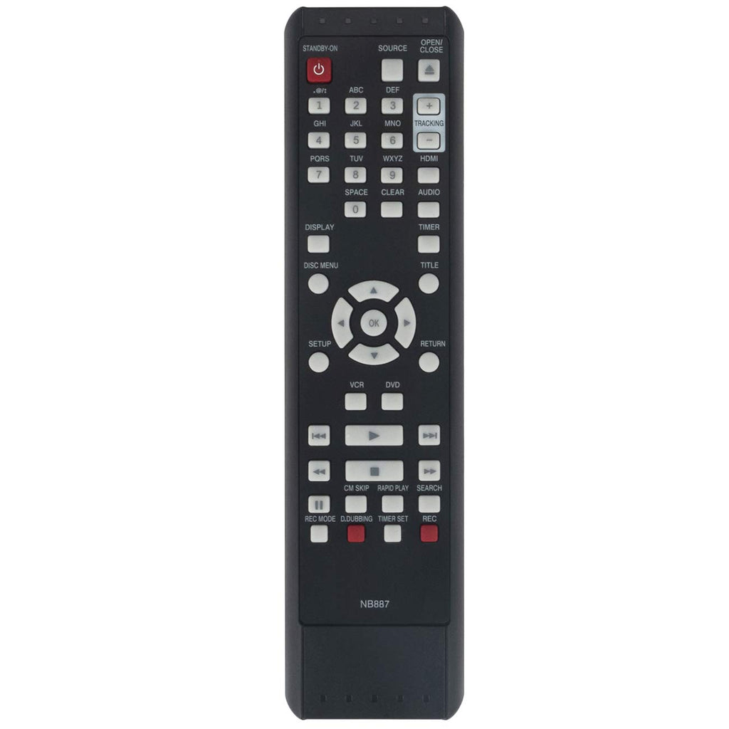 Replacement Remote Control for Magnavox DVD VCR Combo B741