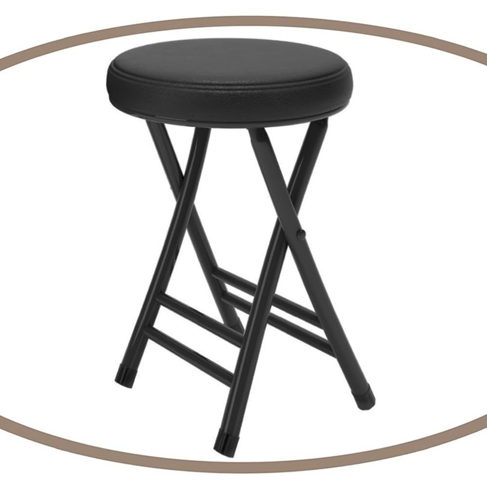 Round Padded Folding Stool D259648