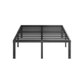 18 Inch High Metal Full Size Platform Bed Frame, Black M947504