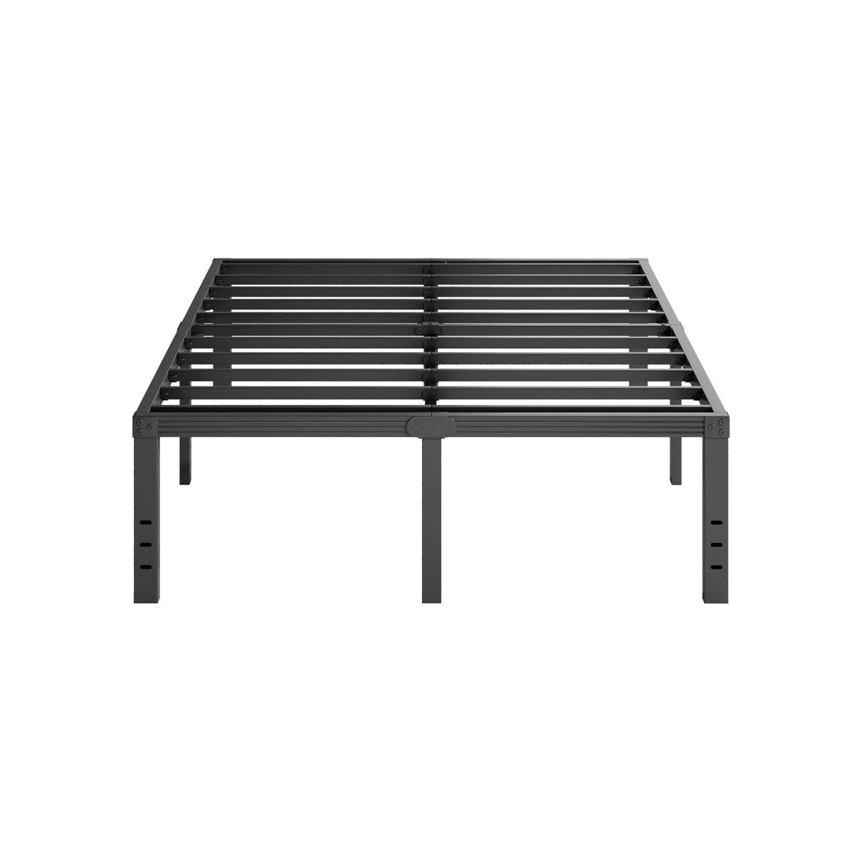 18 Inch High Metal Full Size Platform Bed Frame, Black M947504