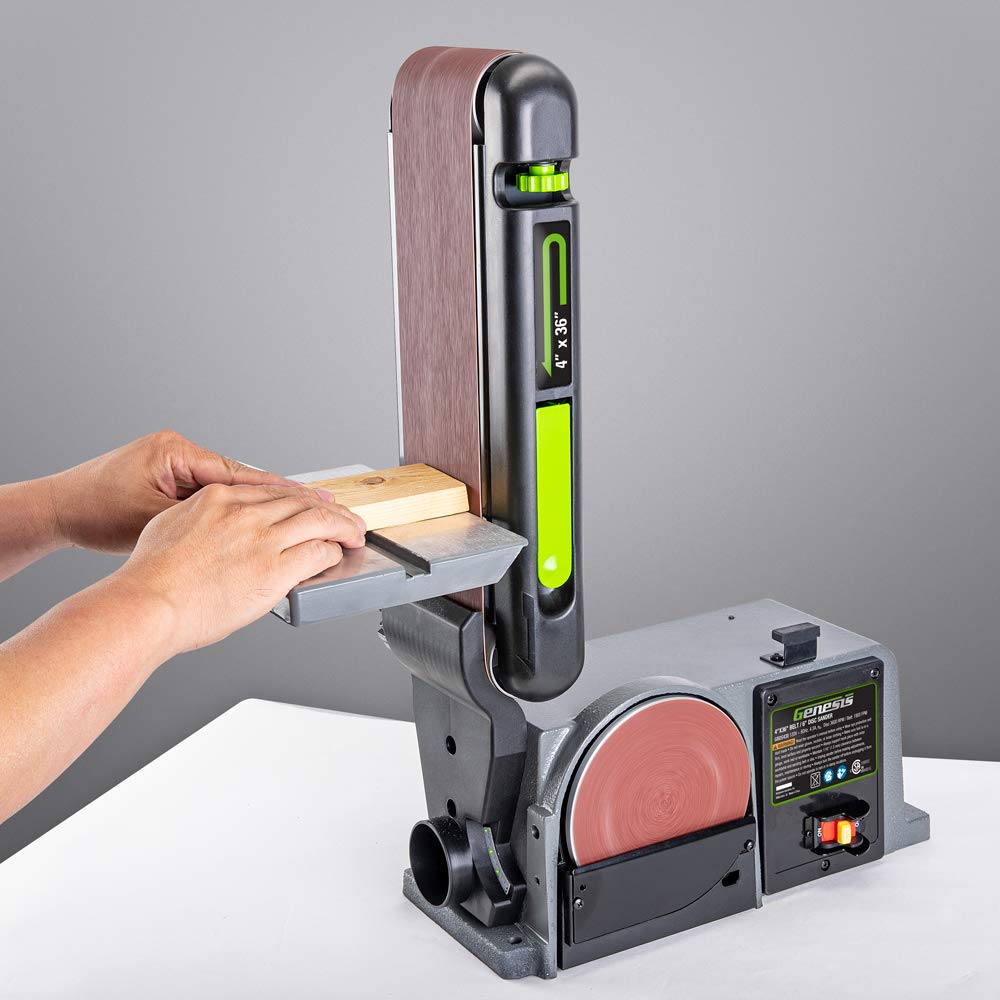 4 x 36-Inch Belt & 6-Inch Disc Benchtop Sander R9766