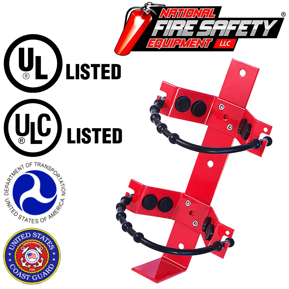 2.5 Lb and 5 Lb Steel Fire Extinguisher Mount F772061