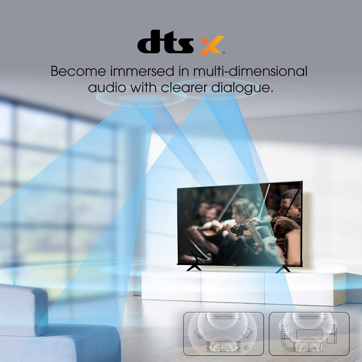 55-Inch 4K UHD Smart Google TV K382281