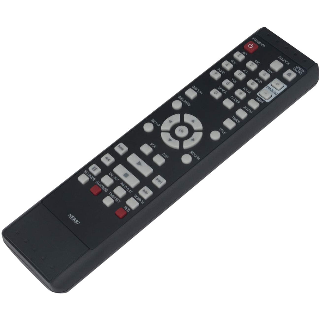 Replacement Remote Control for Magnavox DVD VCR Combo B741
