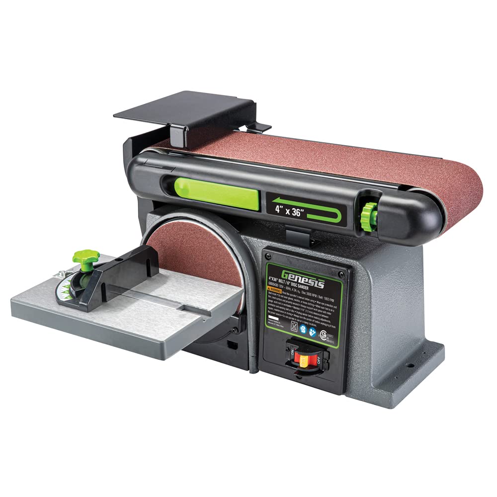 4 x 36-Inch Belt & 6-Inch Disc Benchtop Sander R9766