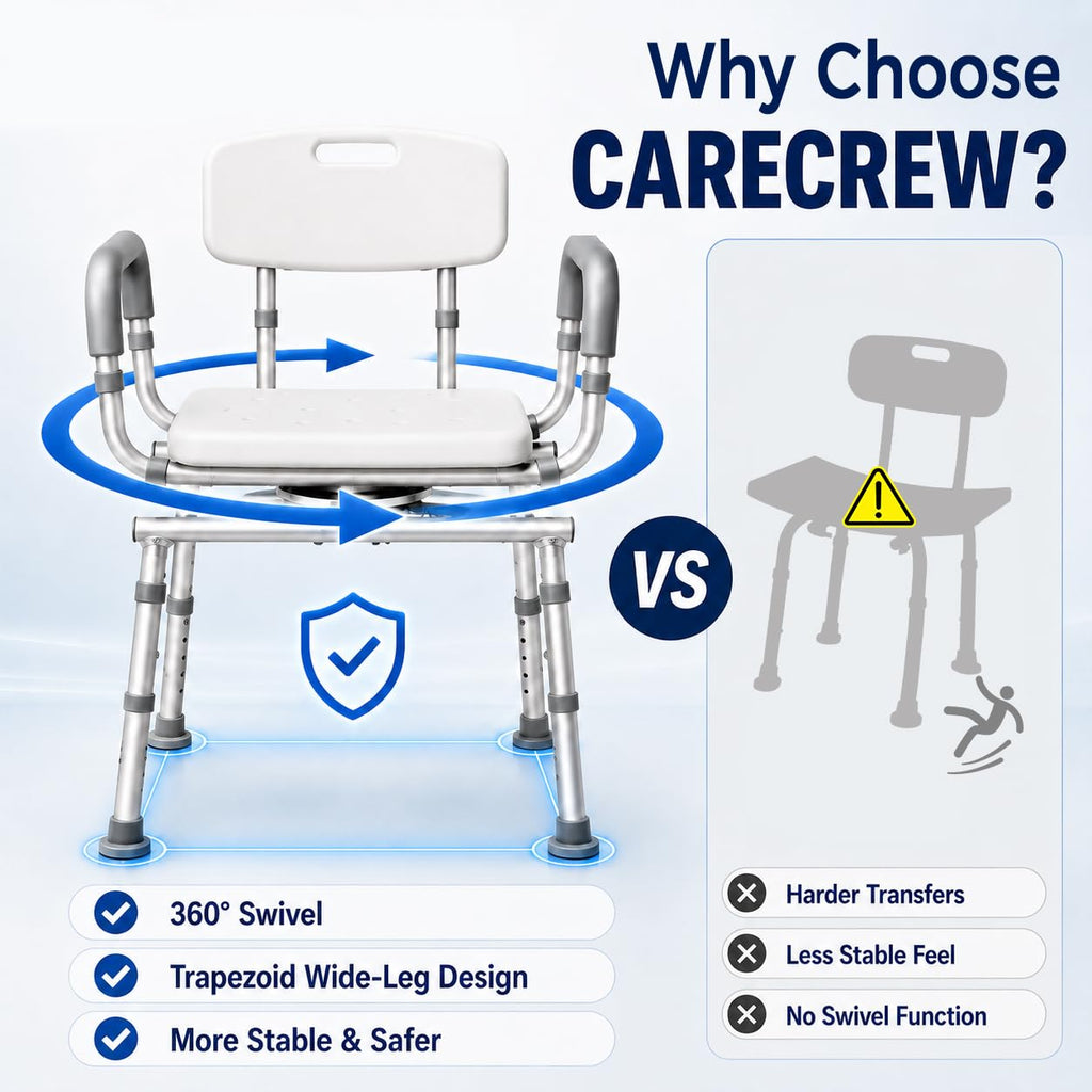 Adjustable Swivel Shower Chair D4810