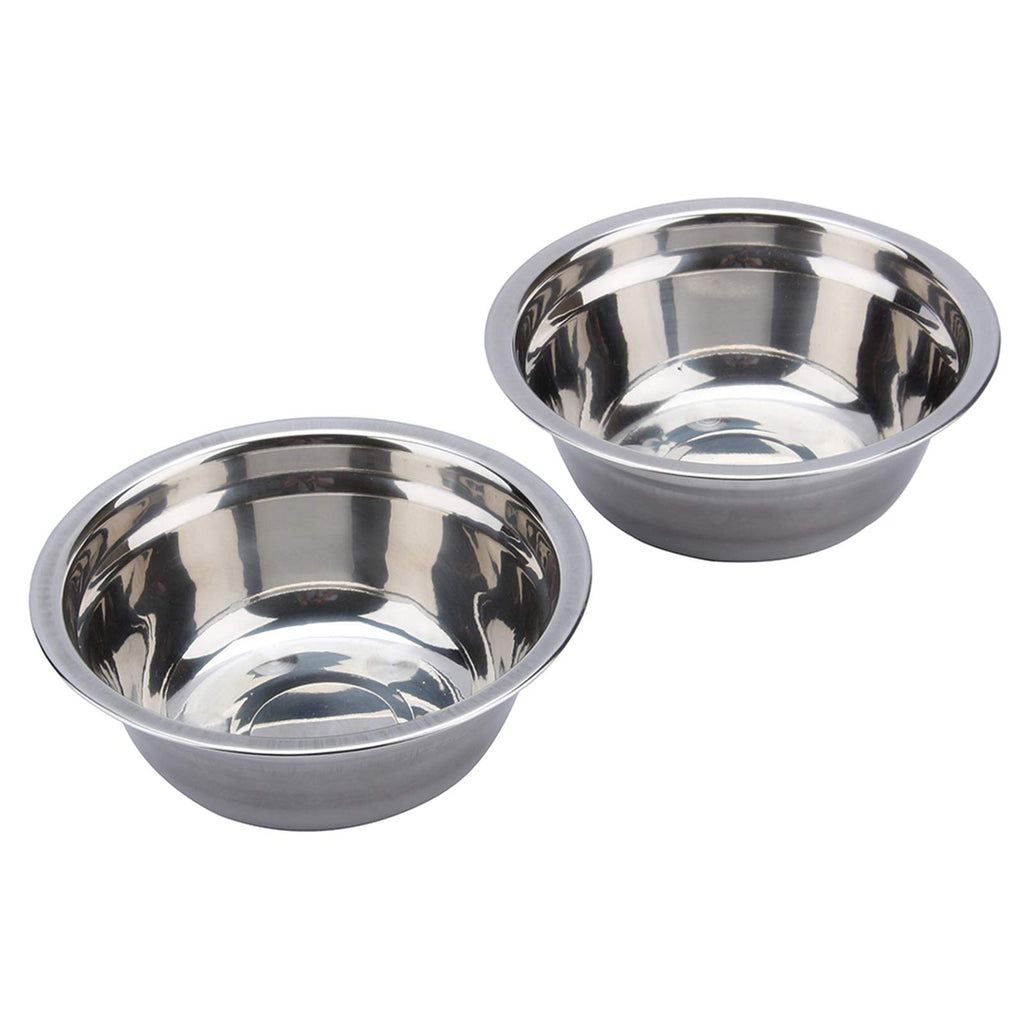 Stainless Steel Elevated Dog Cat Bowls with Iron Stand S446