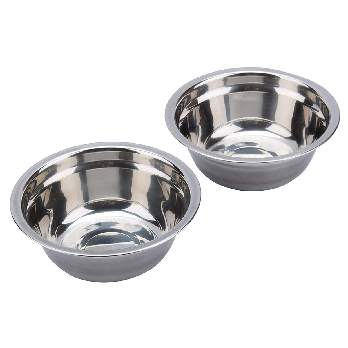 Stainless Steel Elevated Dog Cat Bowls with Iron Stand S446