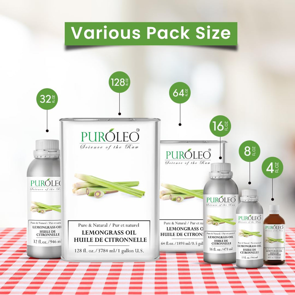 Lemongrass Essential Oil 4 Fl Oz A9554