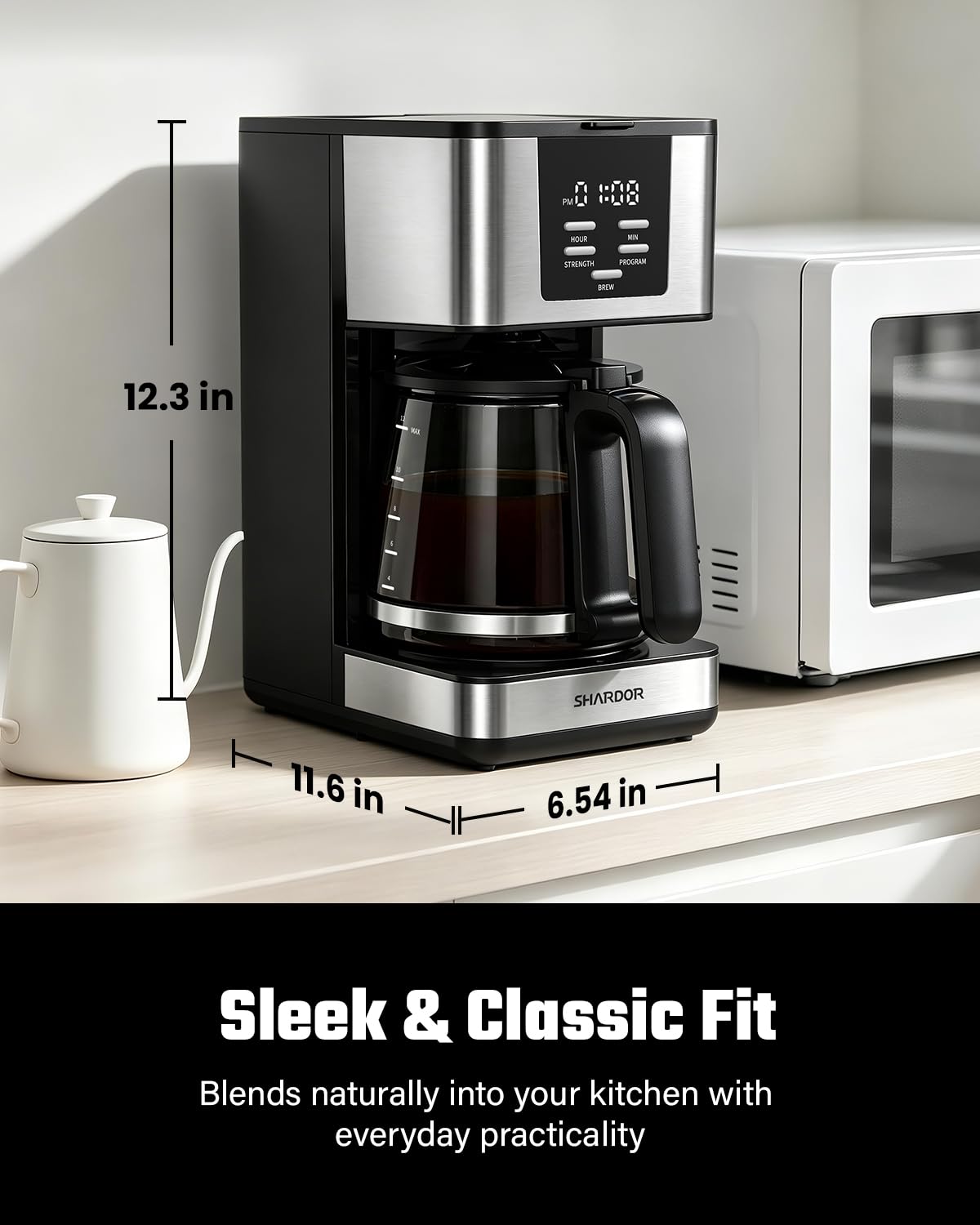 12-Cup Programmable Coffee Maker J668810