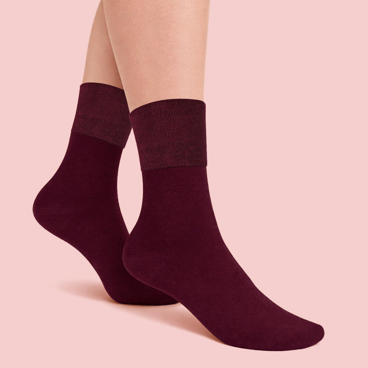 12 Pairs Womens Seamless Diabetic Socks V447786