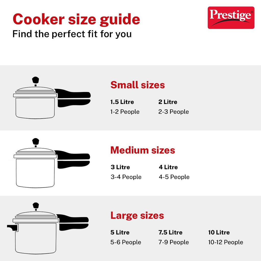 2 Liter Aluminium Pressure Cooker M156