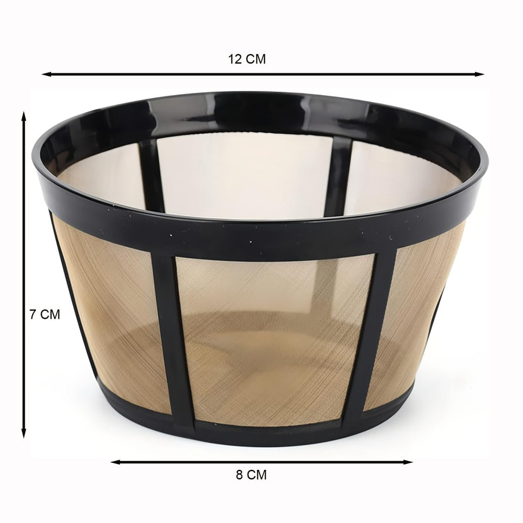 Reusable Stainless Steel Mesh Coffee Filter 2 Pack S1575