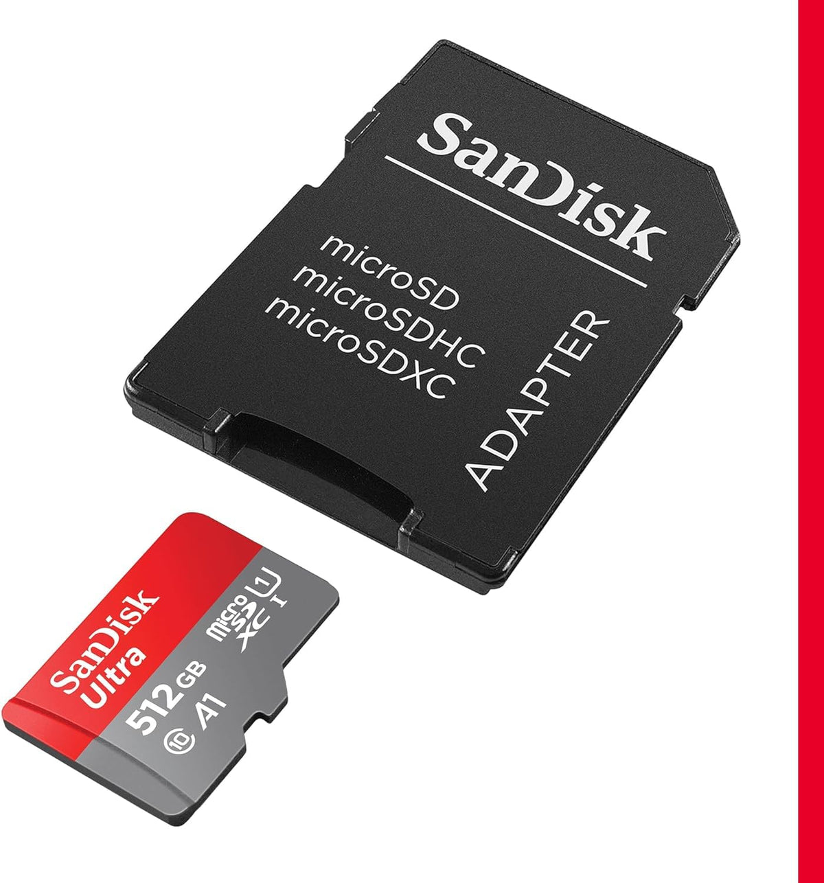 512GB microSD Card + Adapter D924