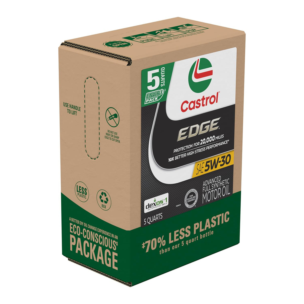 5W-30 Full Synthetic Motor Oil, 5 Quarts H84568