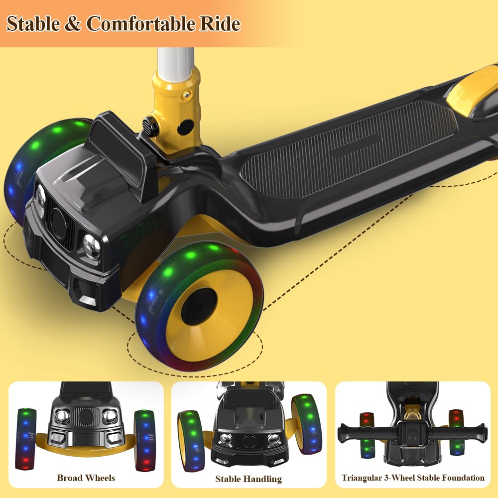 Foldable 3 Wheel Kids Scooter H57805