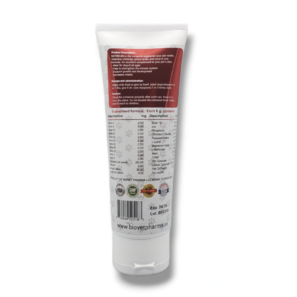Multivitamin Nutritional Gel for Dogs 4.25 oz K980590