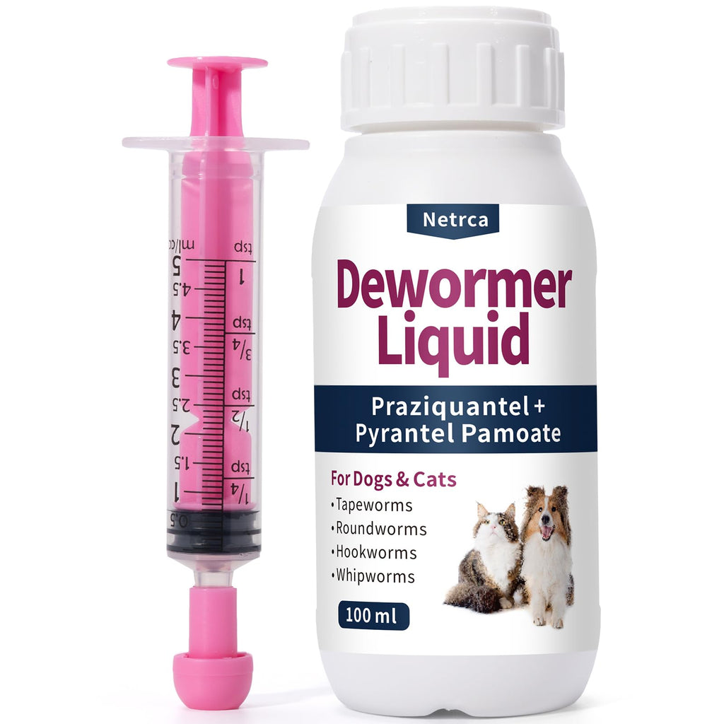 Dewormer Liquid for Dogs & Cats, 100ml C202