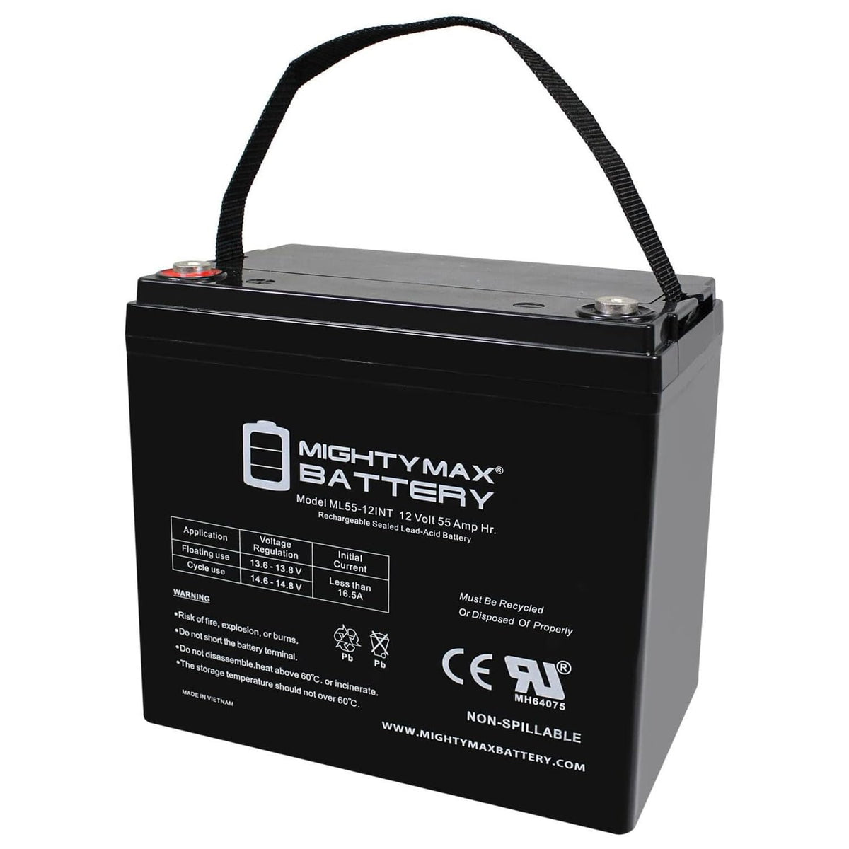 12V 55AH AGM Car and Truck Battery Z95854
