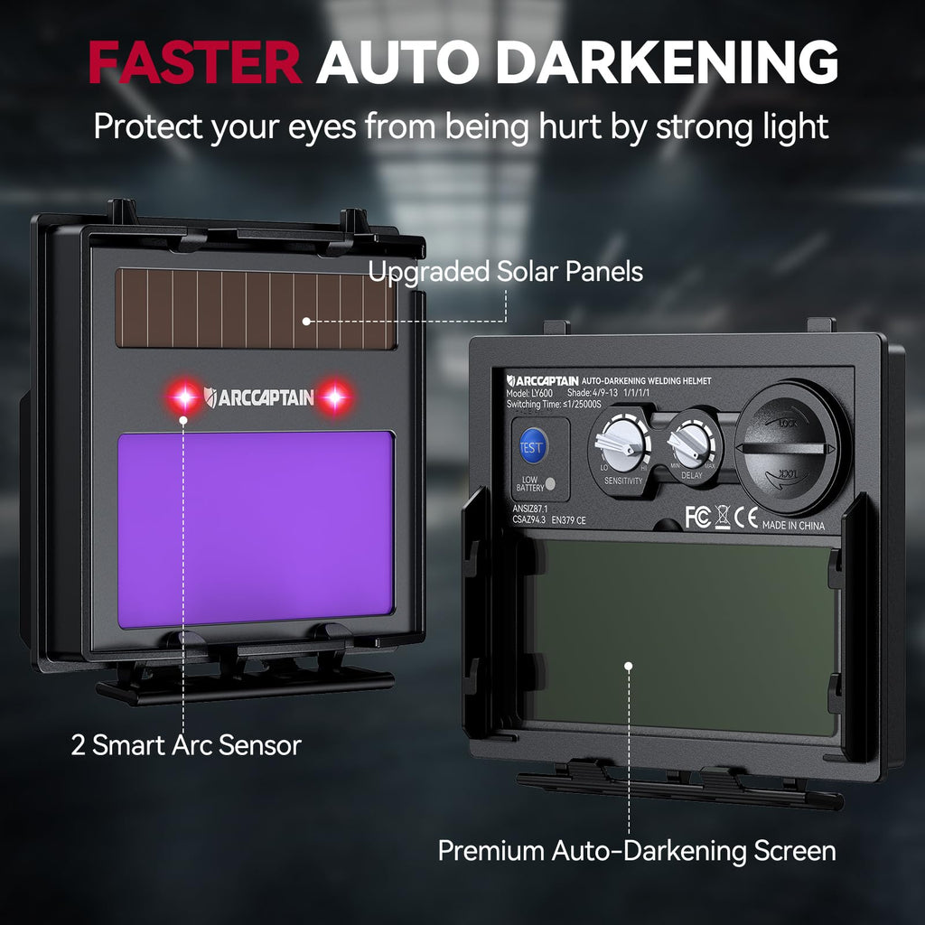 Auto Darkening Welding Helmet J352875