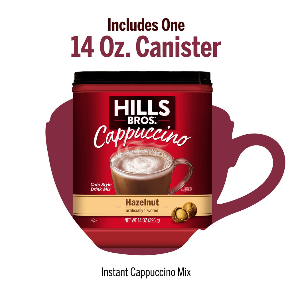 Cappuccino Mix Hazelnut 14 oz V738