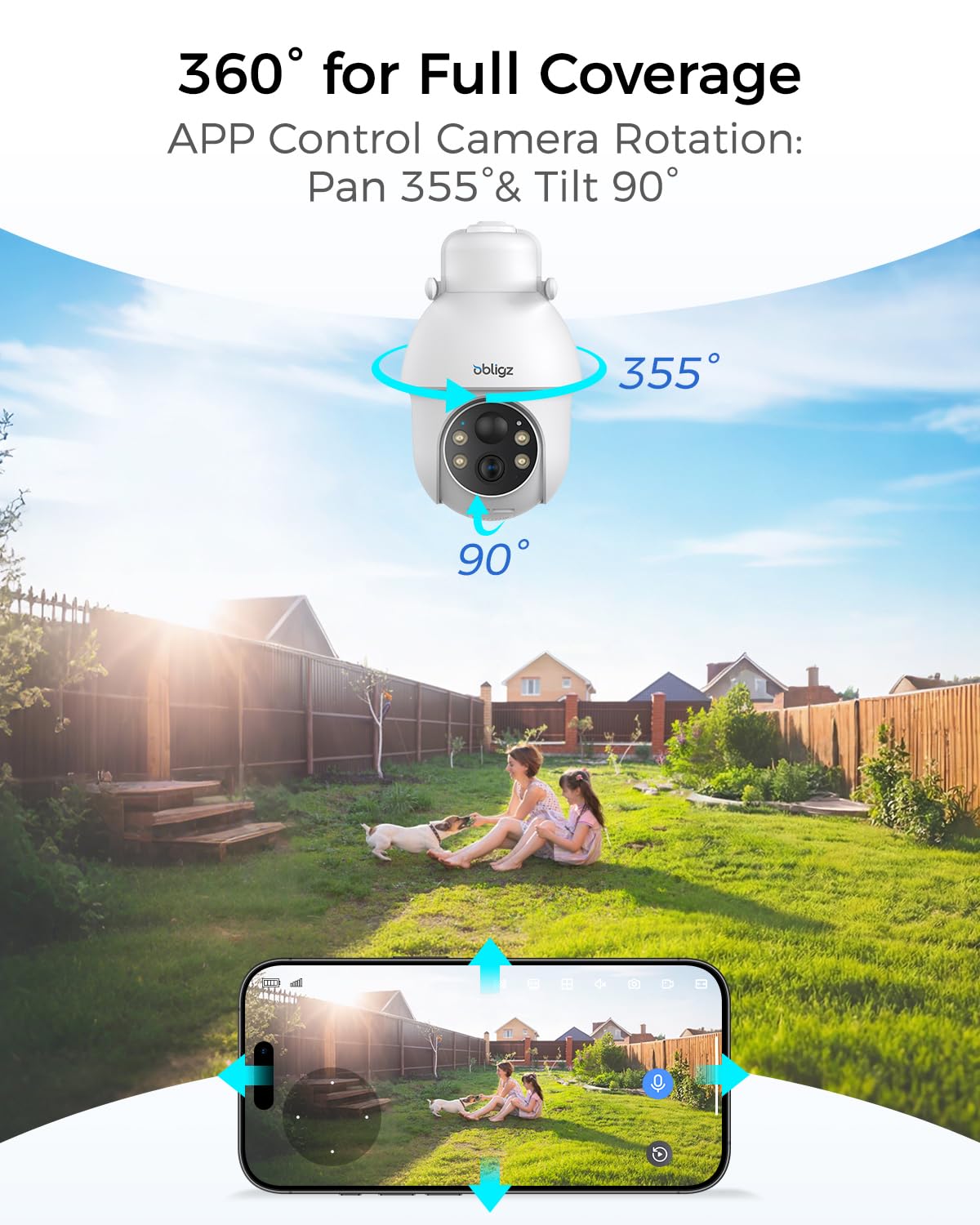 4MP Home Security Cameras with 64GB Local Storage V645