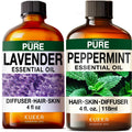 Lavender & Peppermint Essential Oil Set 2x4 fl oz V5822