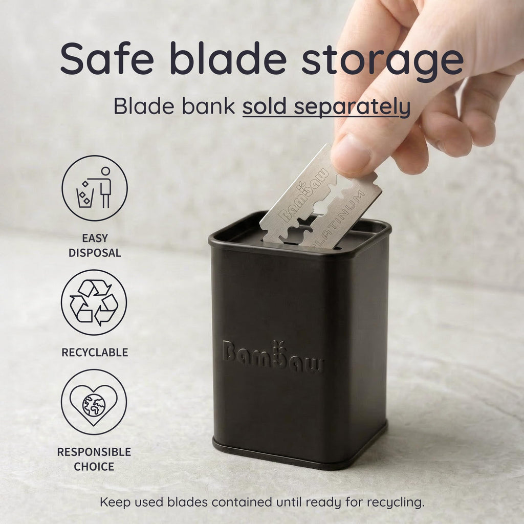 Double Edge Razor Blades 60 Pack Platinum Swedish Stainless Steel R3817