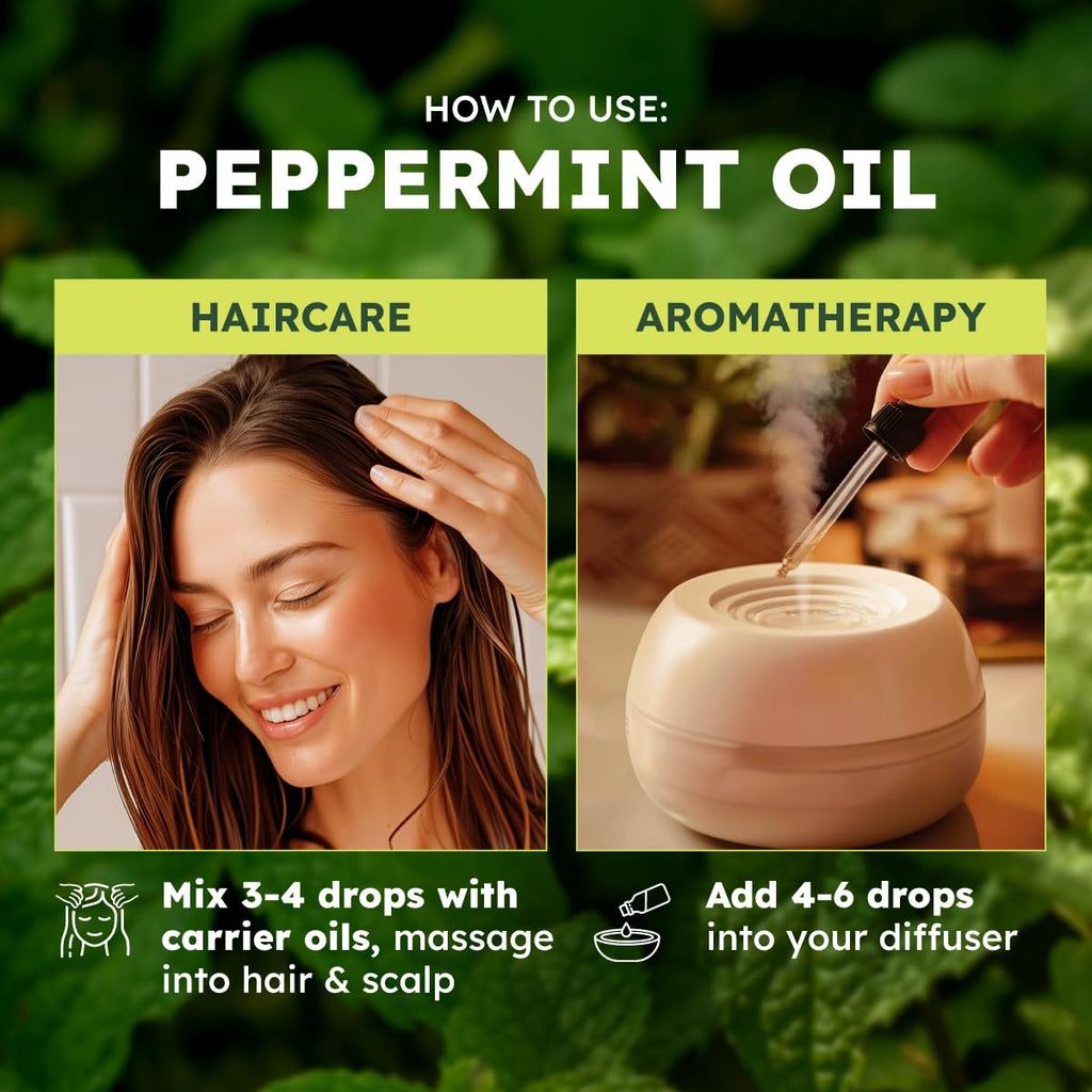Lavender & Peppermint Essential Oil Set 2x4 fl oz V5822