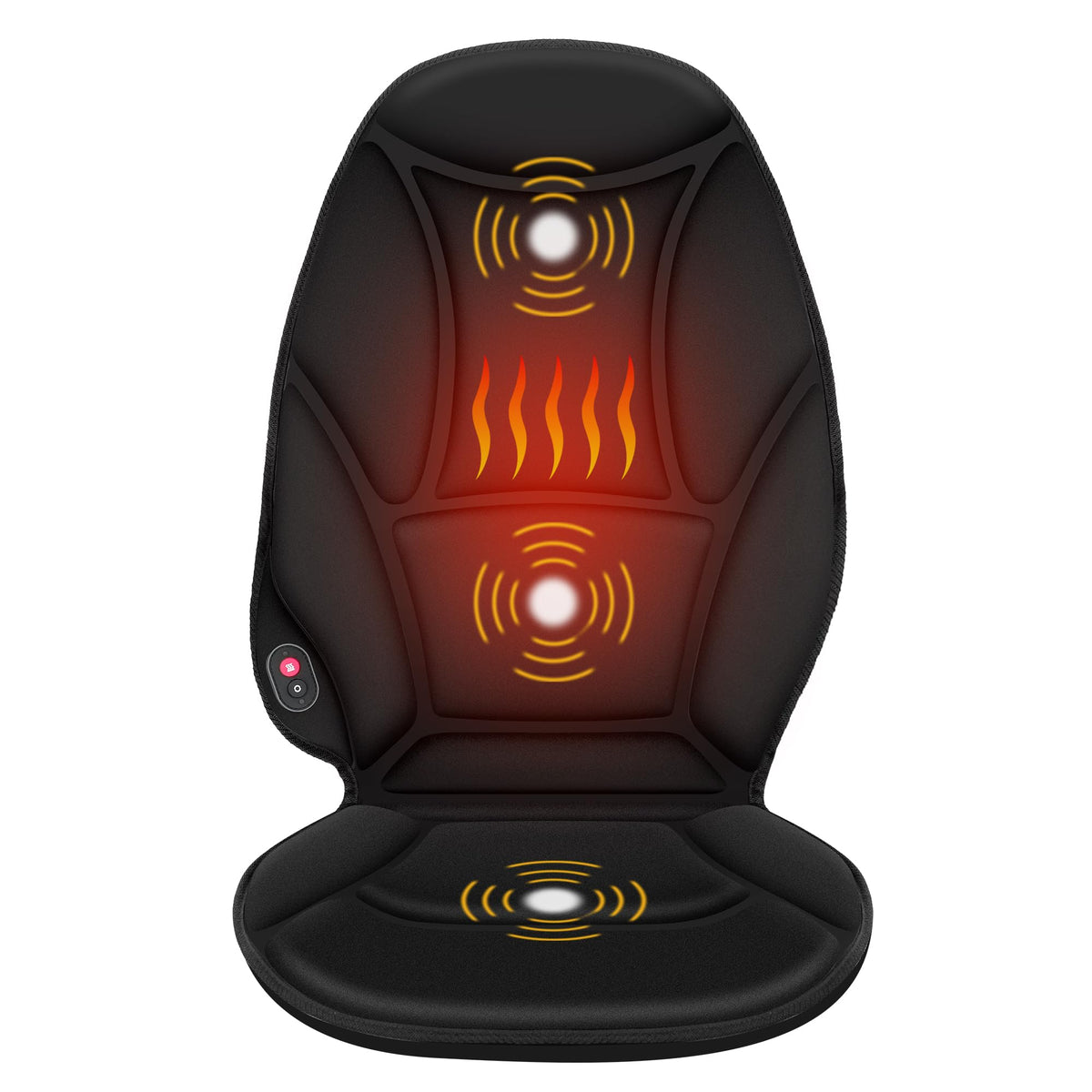 Vibration Back Massager with Heat V376