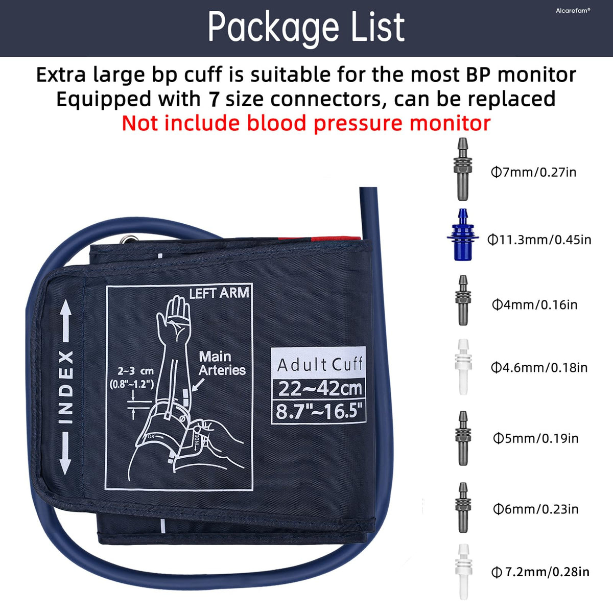 Large Blood Pressure Cuff, 8.7”-16.5” T323534