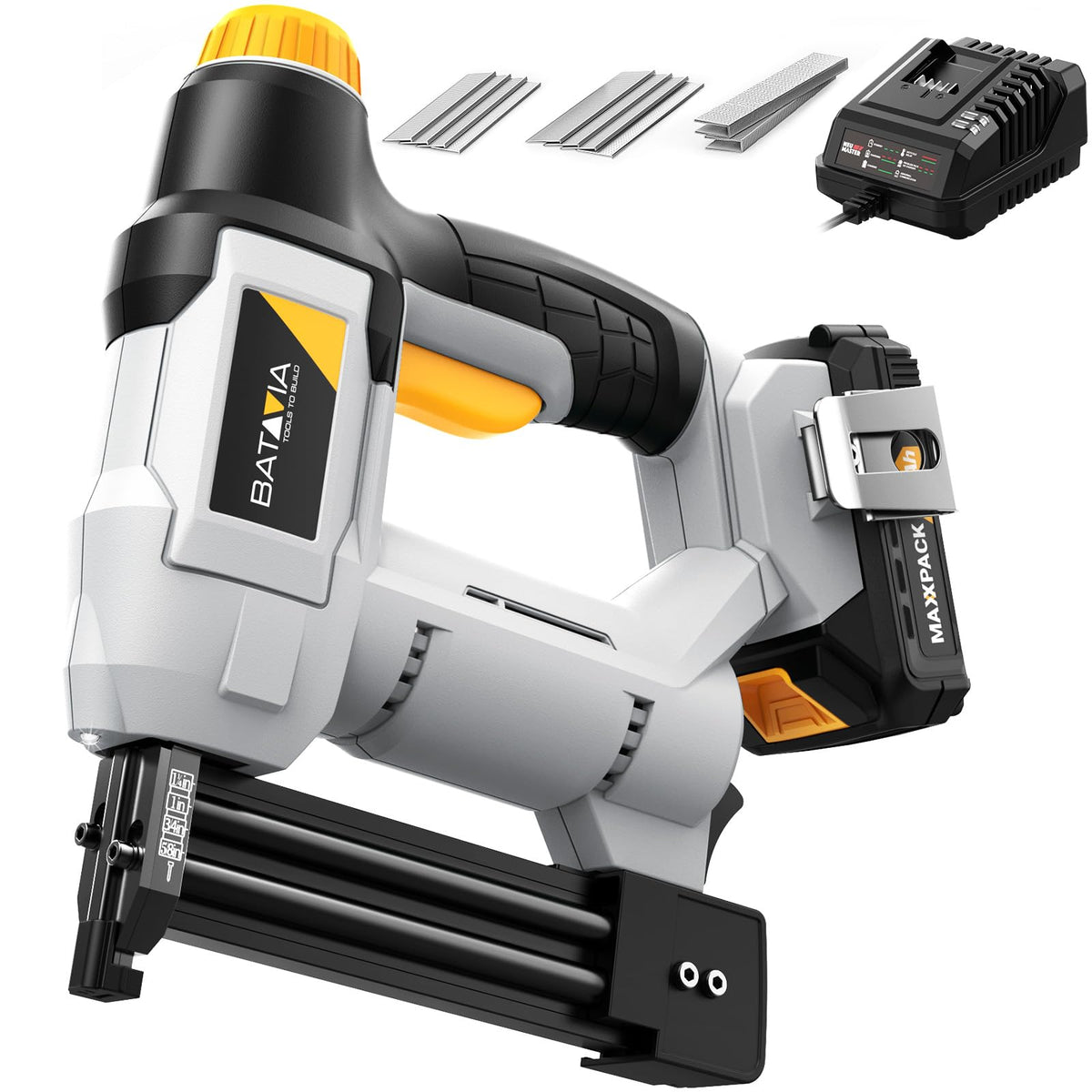 20V Cordless 18GA 2-in-1 Brad Nailer & Stapler O835