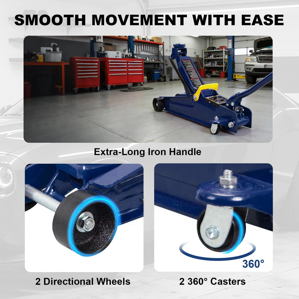 2.5 Ton Low Profile Hydraulic Trolley Jack C2870