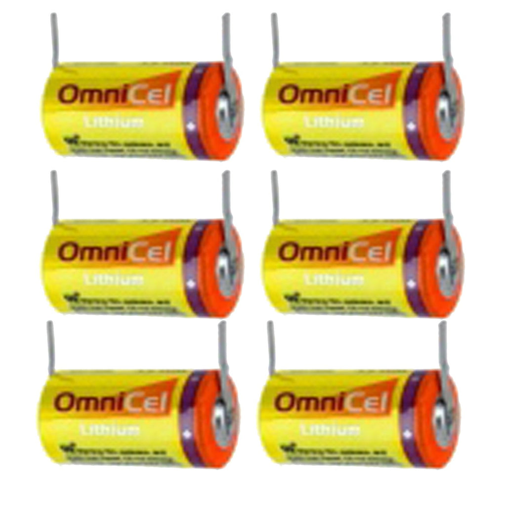 3.6V Lithium Battery with Tabs T454921