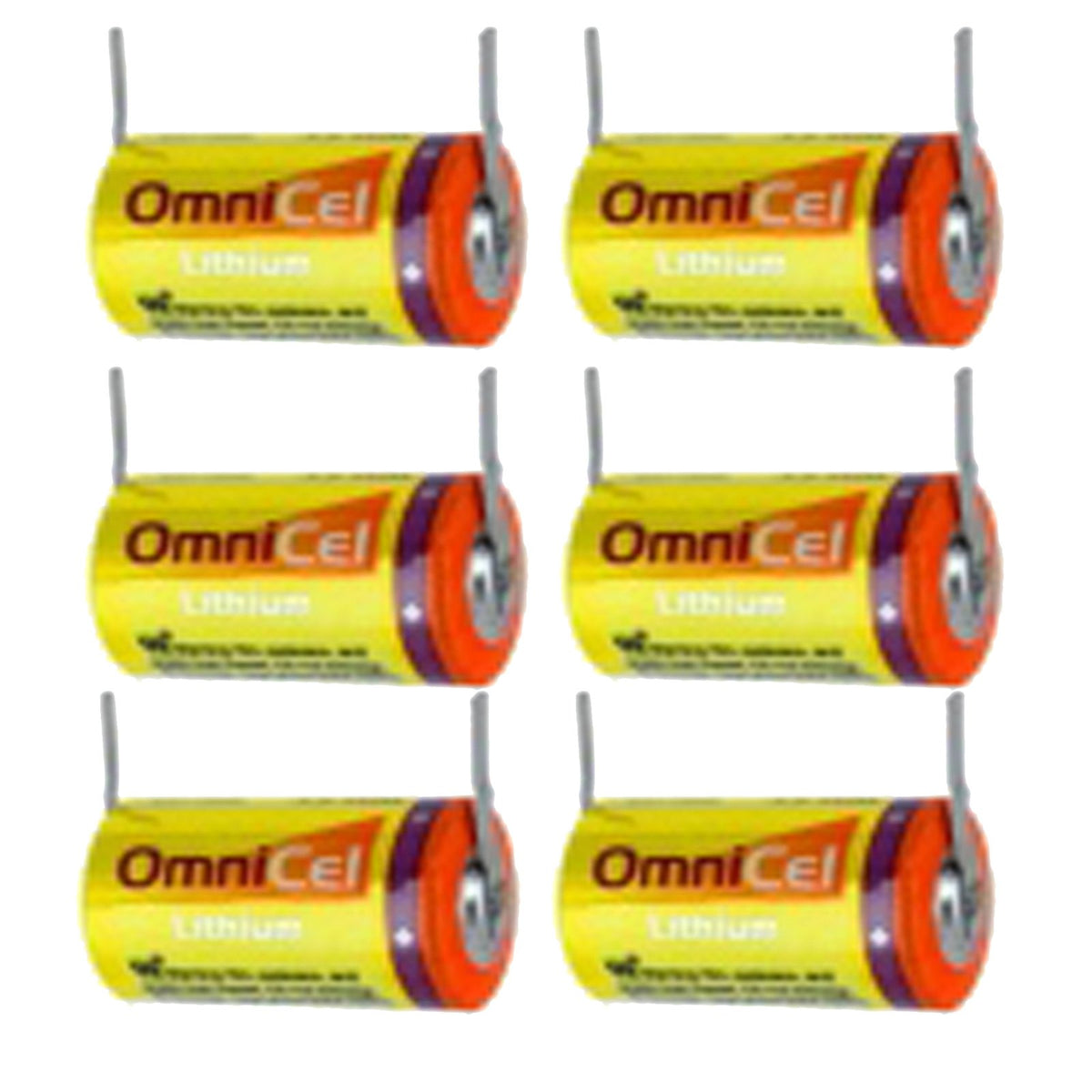 3.6V Lithium Battery with Tabs T454921