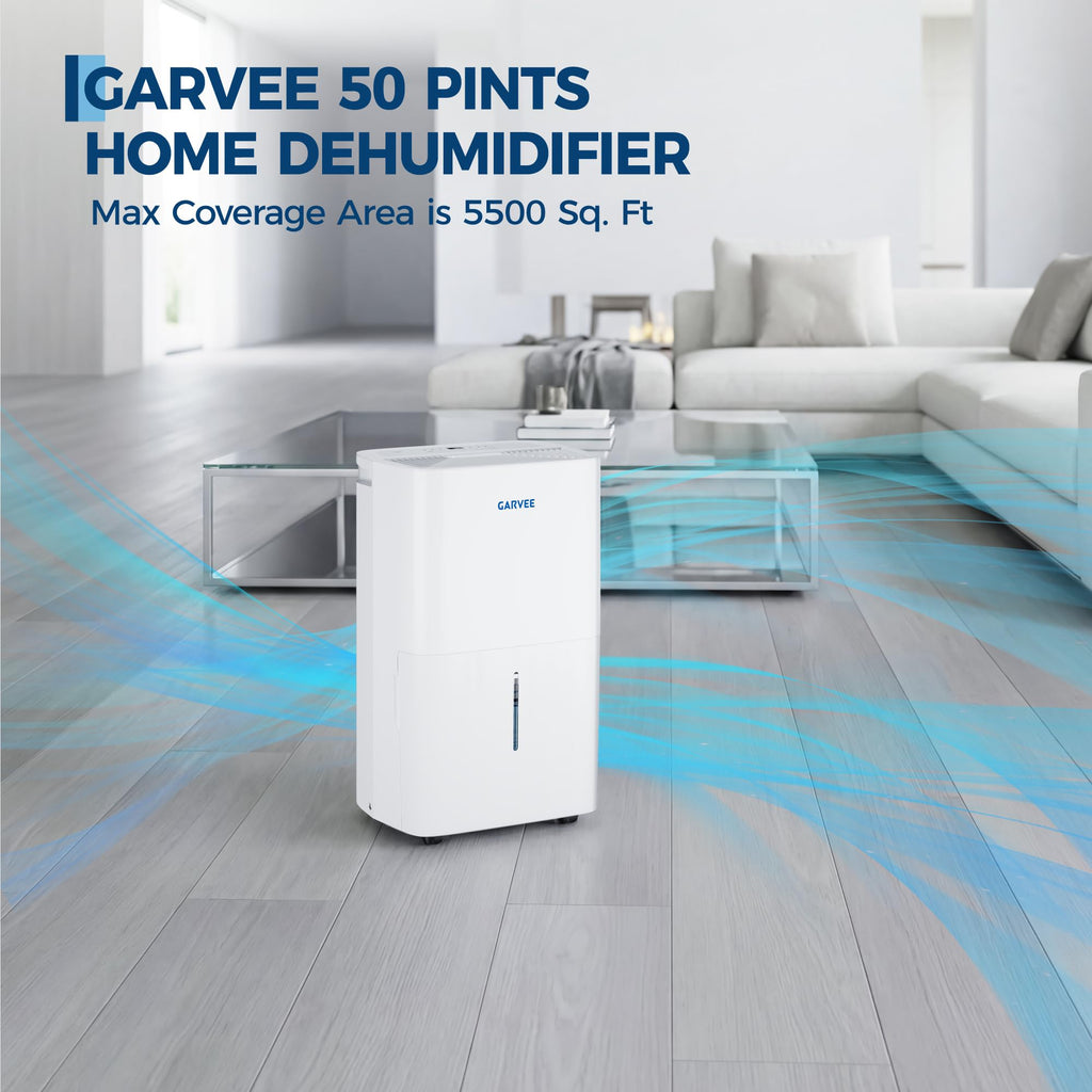 50-Pint Dehumidifier with 2.4Gal Water Tank T1745