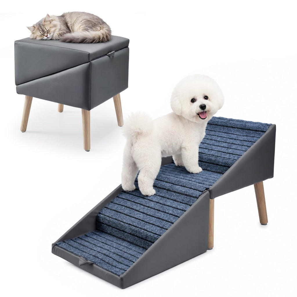 Foldable 4 Steps Non-Slip Pet Stairs G26287