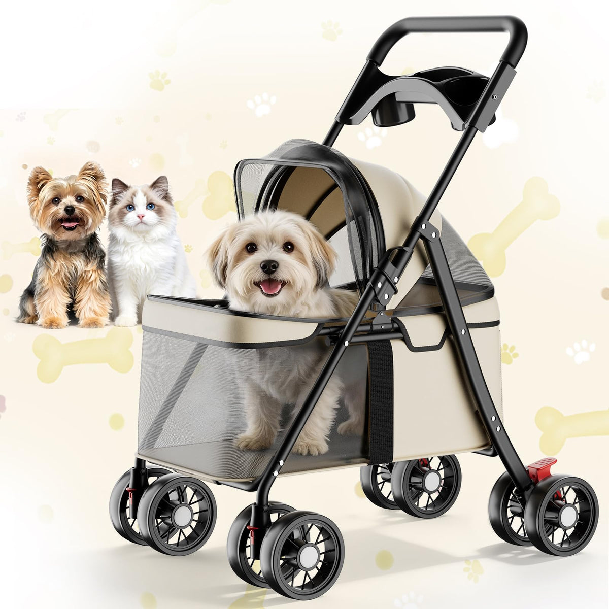 Foldable Pet Stroller A943