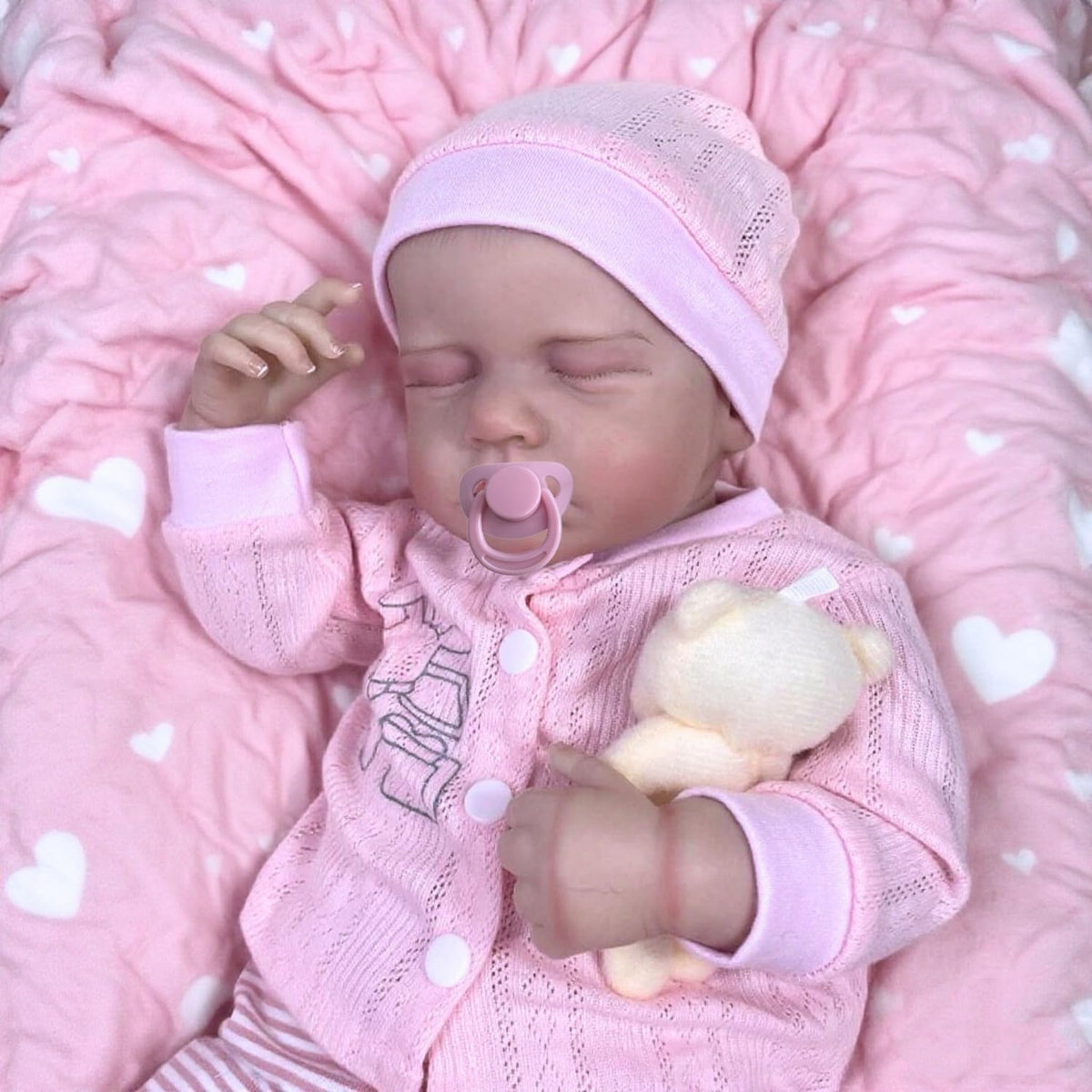 20 inch Soft Vinyl and Cloth Body Reborn Baby Dolls G876