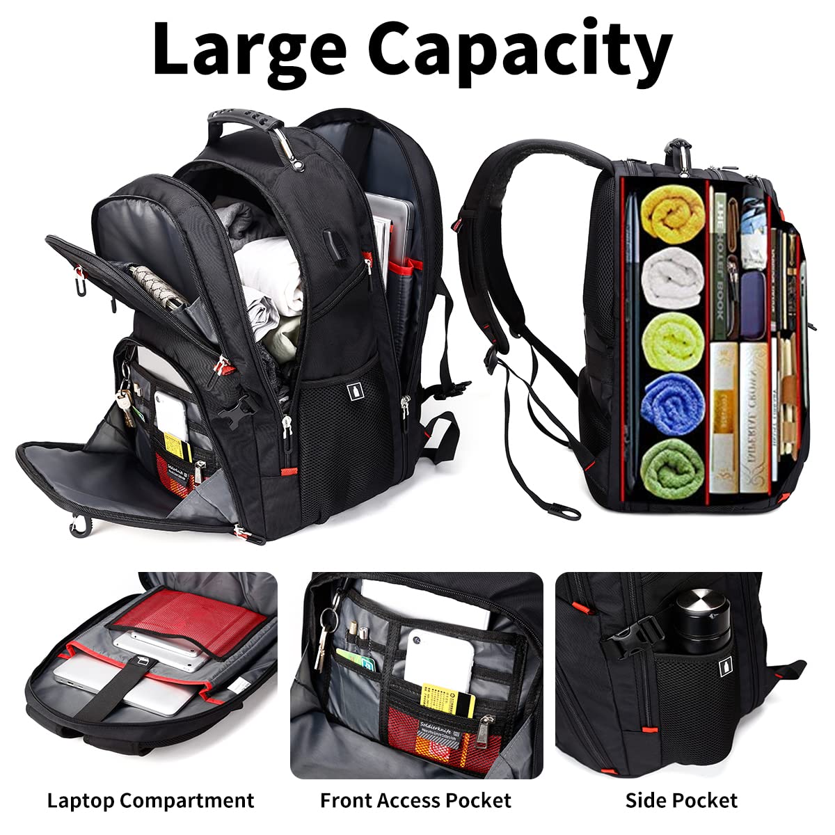 Extra Large Travel Laptop Backpack F43275