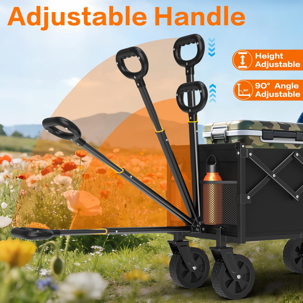 Foldable Heavy Duty Wagon with Wheels J367