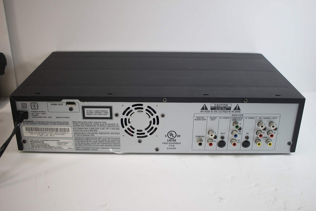 VHS to DVD Recorder VCR Combo with Remote H223492