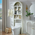 Antique White Over The Toilet Storage Cabinet C10492