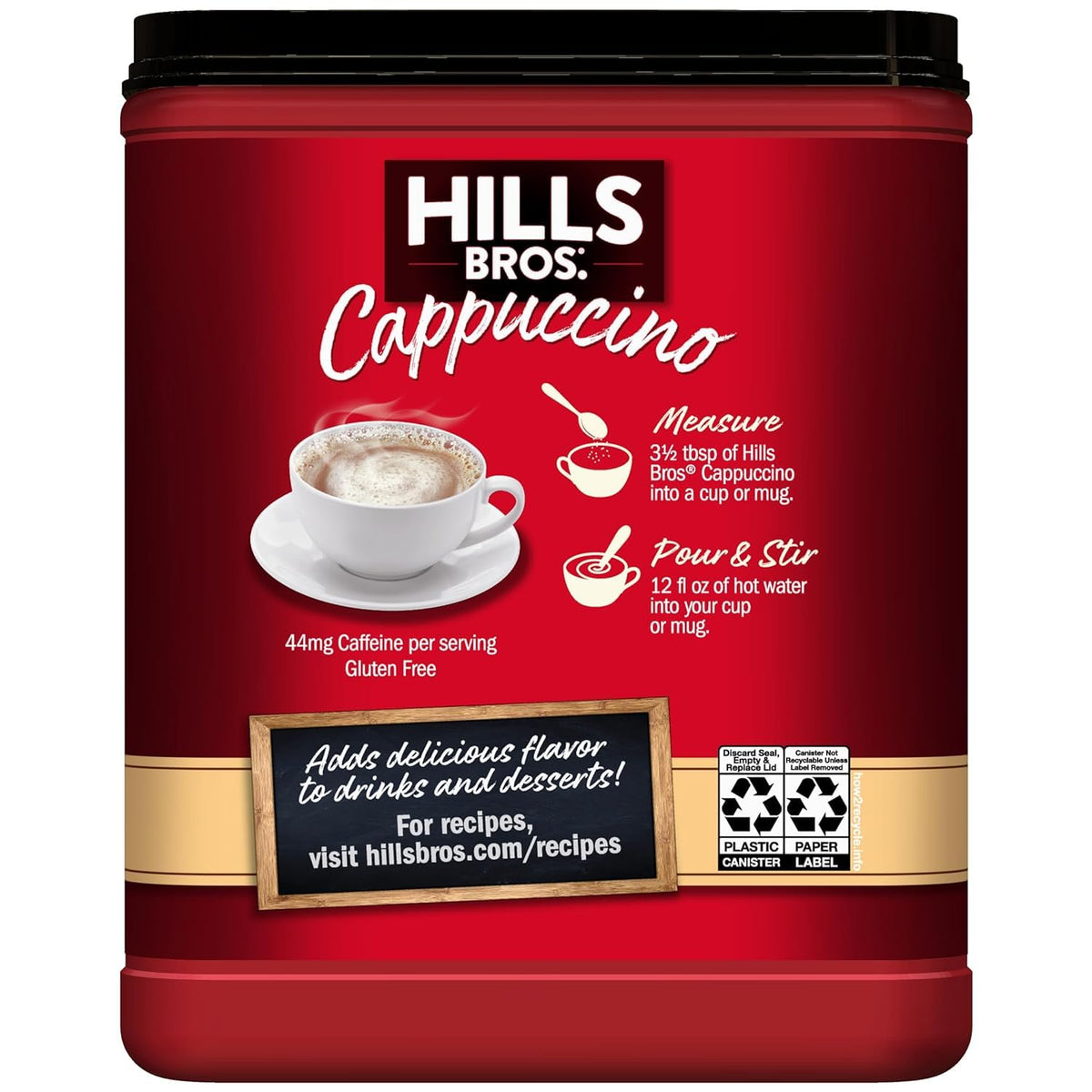 Cappuccino Mix Hazelnut 14 oz V738
