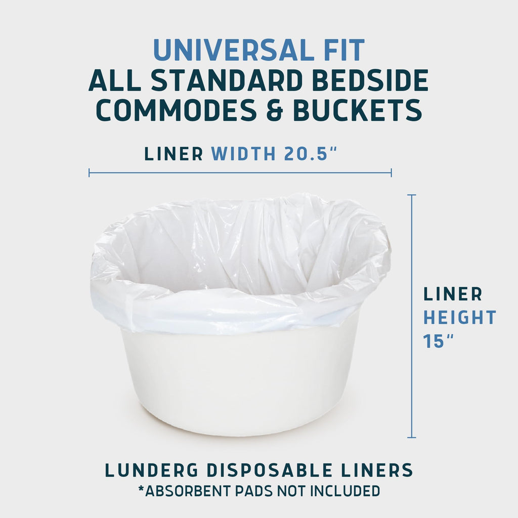 Commode Liners 250 Count Universal Fit C240302