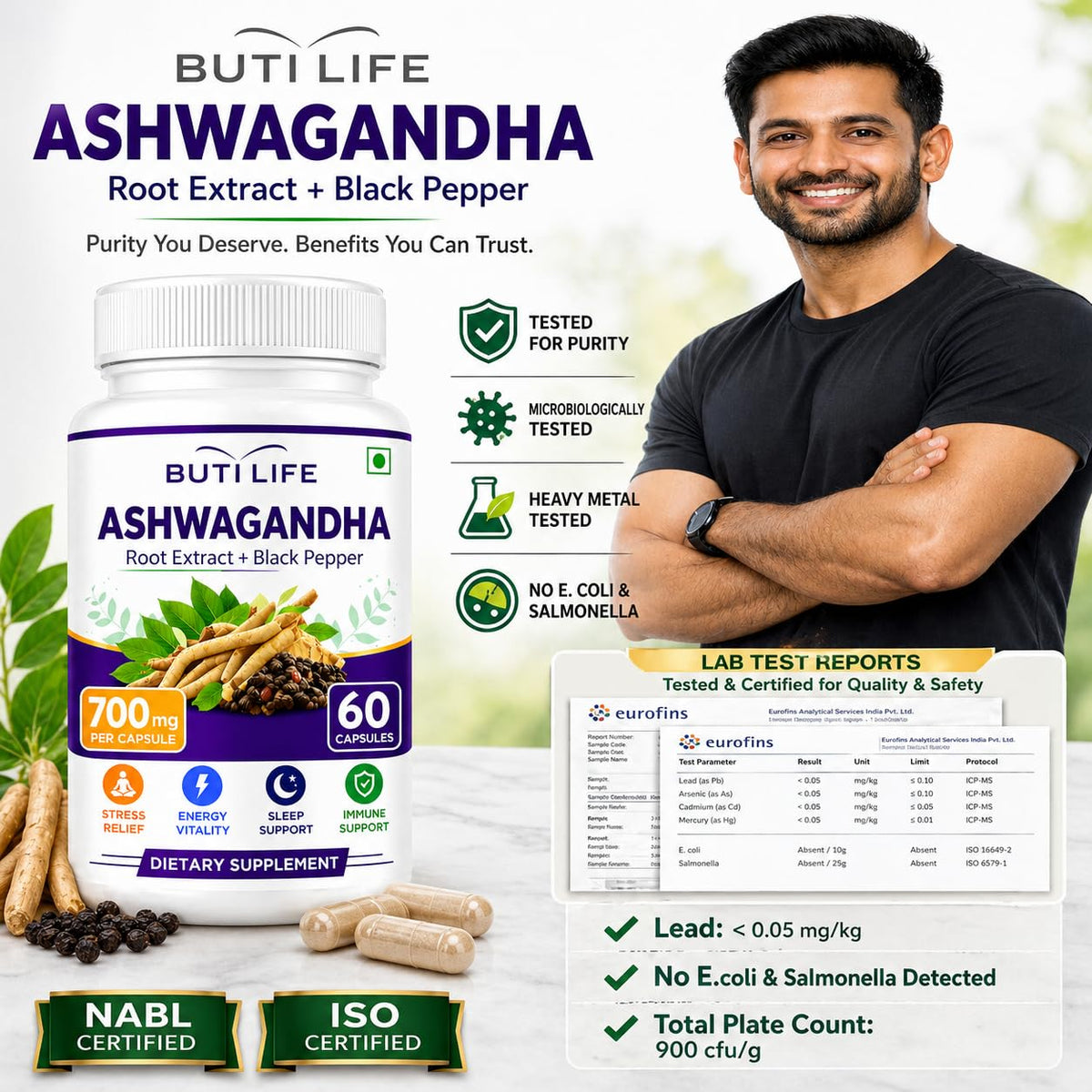 Ashwagandha Supplements 700mg F559
