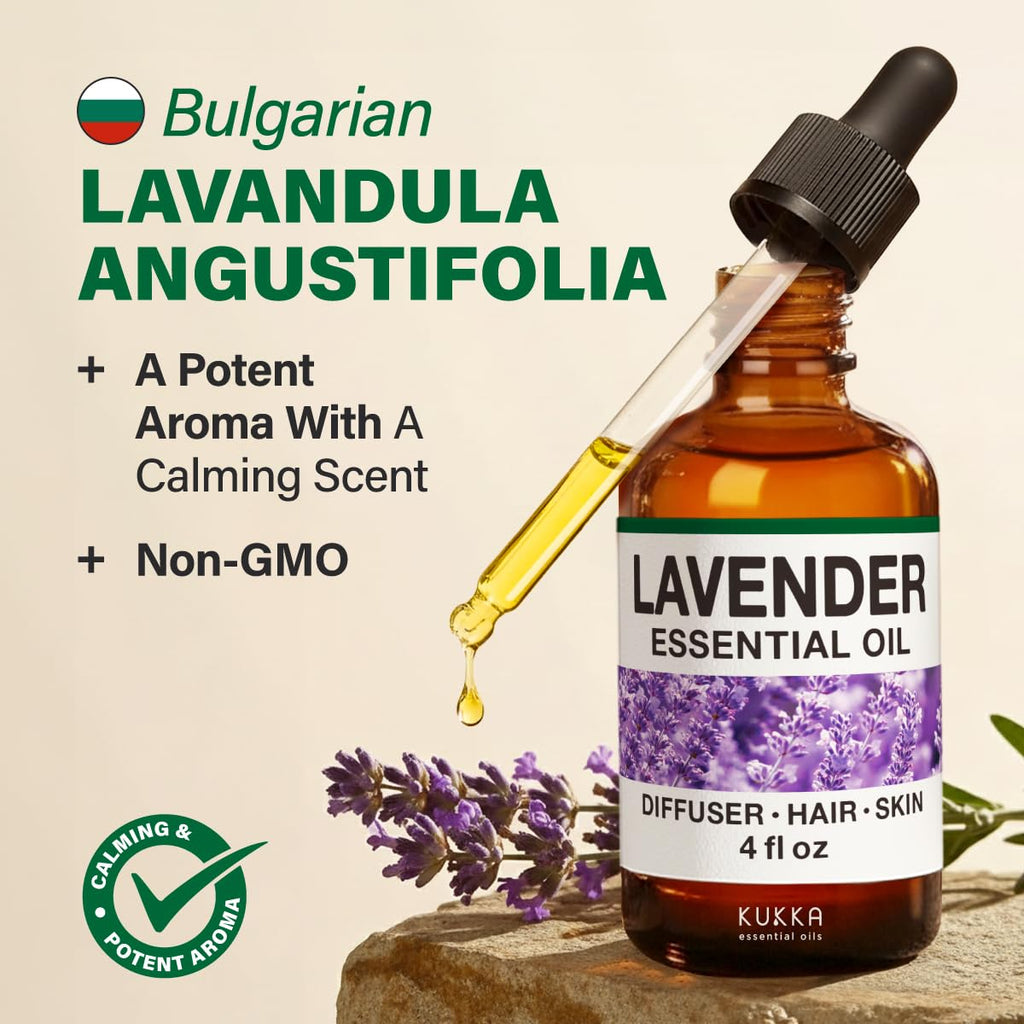 Lavender & Peppermint Essential Oil Set 2x4 fl oz V5822